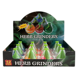 Glow-in-the-Dark Plastic Grinders Display Pack Super Supplys Inc