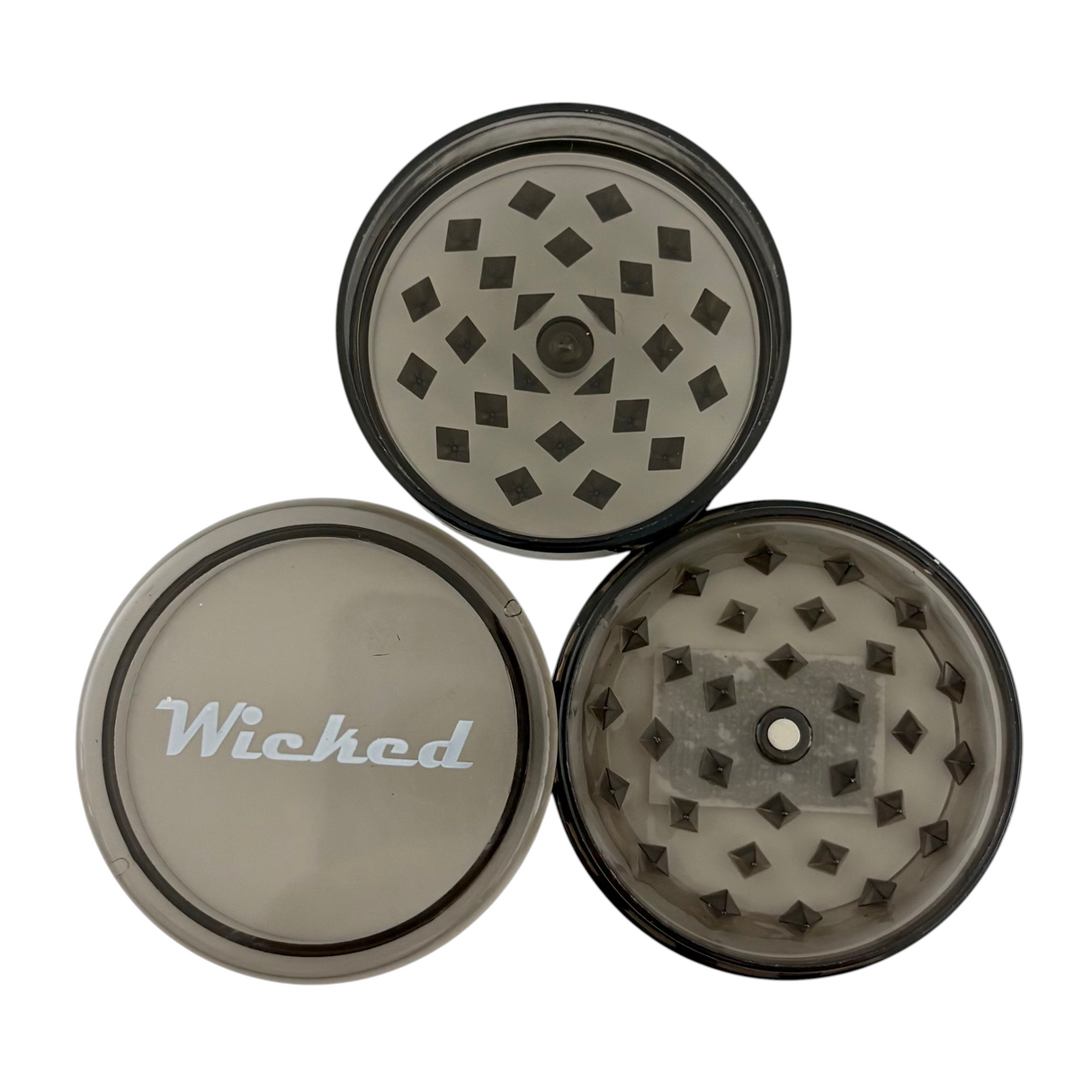 Wicked | Grinders – 12 Piece Display (6 Assorted Colours) Display Pack Super Supplys Inc