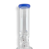 16" Straight Shooter Water Pipe with Screw Percolators Glass Bong Super Supplys Inc