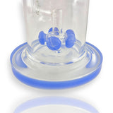 16" Straight Shooter Water Pipe with Screw Percolators Glass Bong Super Supplys Inc