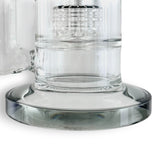 17" Straight Shooter with Dual Dome Matrix Percolators Glass Bong Super Supplys Inc