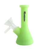 3" Silicone Water-Pipe with Built-In Stem & 14mm Glass Bowl Resin · Silicone · Plastic Bong Fortune