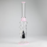 19" Poke Glass Water Bong – Assorted Colors Glass Bong RMG WHOLESALE
