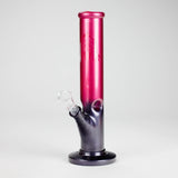 10" Shining Straight Glass Water Bong – Assorted Colors Glass Bong RMG WHOLESALE