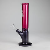 10" Shining Straight Glass Water Bong – Assorted Colors Glass Bong RMG WHOLESALE