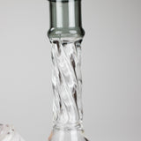 7" Twisted Tube Glass Bong – Assorted Colors Glass Bong RMG WHOLESALE