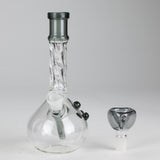 7" Twisted Tube Glass Bong – Assorted Colors Glass Bong RMG WHOLESALE
