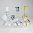 7" Twisted Tube Glass Bong – Assorted Colors Glass Bong RMG WHOLESALE