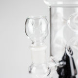 19" Poke Glass Water Bong – Assorted Colors Glass Bong RMG WHOLESALE