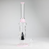 19" Poke Glass Water Bong – Assorted Colors Glass Bong RMG WHOLESALE