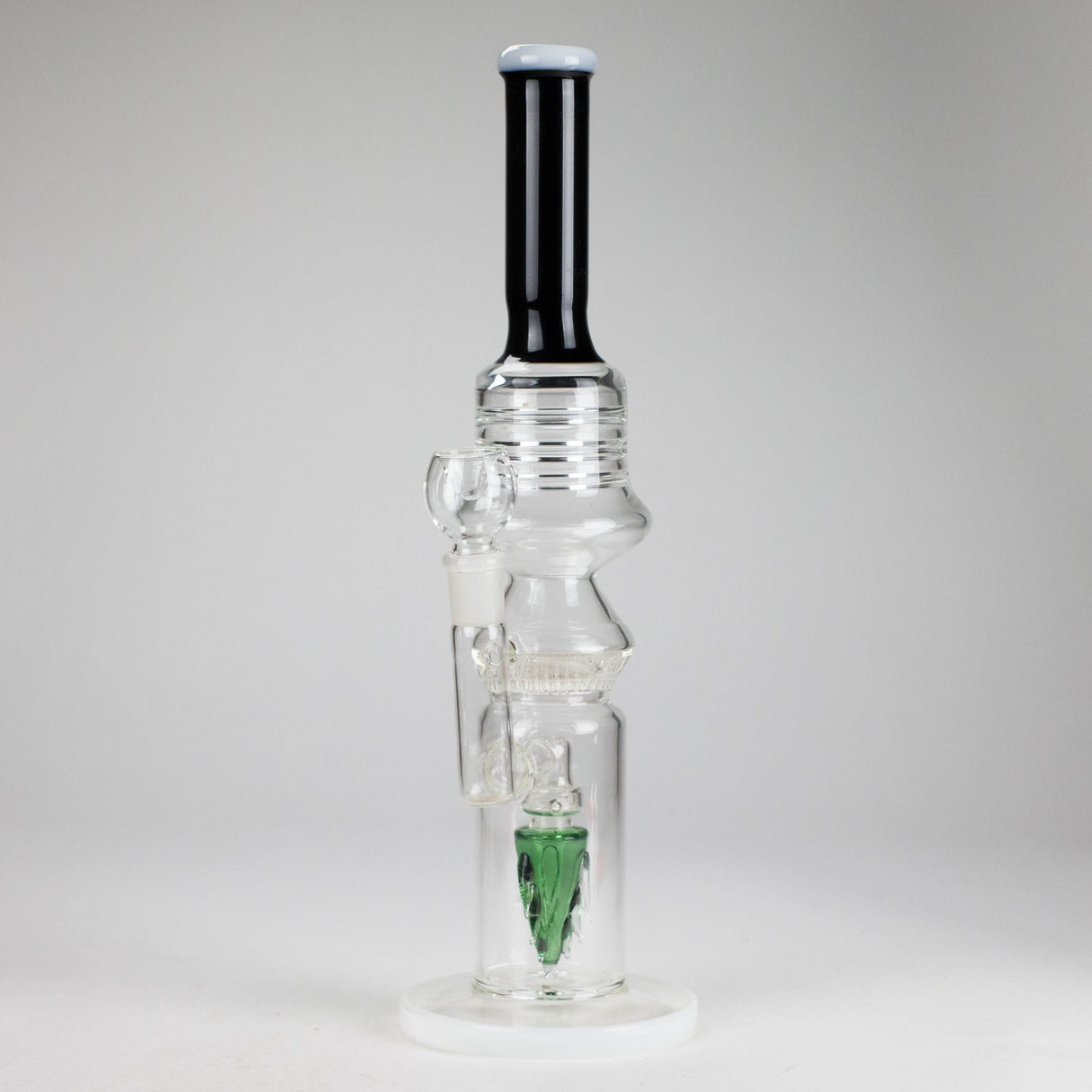 16" Poke Glass Water Bong – Assorted Colors Glass Bong RMG WHOLESALE