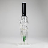 16" Poke Glass Water Bong – Assorted Colors Glass Bong RMG WHOLESALE