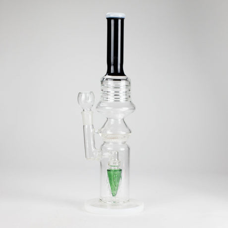 16" Poke Glass Water Bong – Assorted Colors Glass Bong RMG WHOLESALE