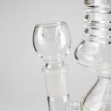 16" Poke Glass Water Bong – Assorted Colors Glass Bong RMG WHOLESALE