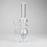 12" Purple Fish Glass Water Bong – Assorted Colors Glass Bong RMG WHOLESALE