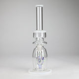 12" Purple Fish Glass Water Bong – Assorted Colors Glass Bong RMG WHOLESALE