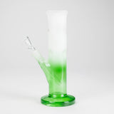 8" Straight Tube Glass Bong – Assorted Colors Glass Bong RMG WHOLESALE