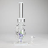 12" Purple Fish Glass Water Bong – Assorted Colors Glass Bong RMG WHOLESALE