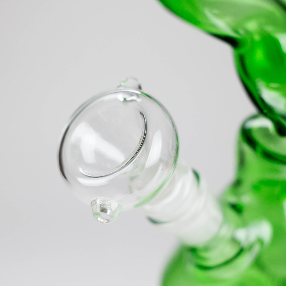 8" Zigzag Glass Bong – Assorted Colors Glass Bong RMG WHOLESALE