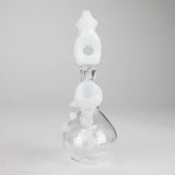 7" Donut Twist Glass Water Bong – Assorted Colors Glass Bong RMG WHOLESALE