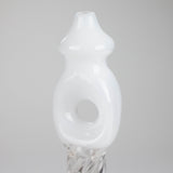 7" Donut Twist Glass Water Bong – Assorted Colors Glass Bong RMG WHOLESALE