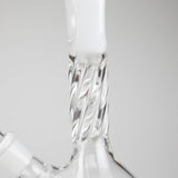 7" Donut Twist Glass Water Bong – Assorted Colors Glass Bong RMG WHOLESALE