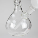 7" Donut Twist Glass Water Bong – Assorted Colors Glass Bong RMG WHOLESALE