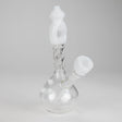 7" Donut Twist Glass Water Bong – Assorted Colors Glass Bong RMG WHOLESALE