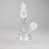 7" Donut Twist Glass Water Bong – Assorted Colors Glass Bong RMG WHOLESALE