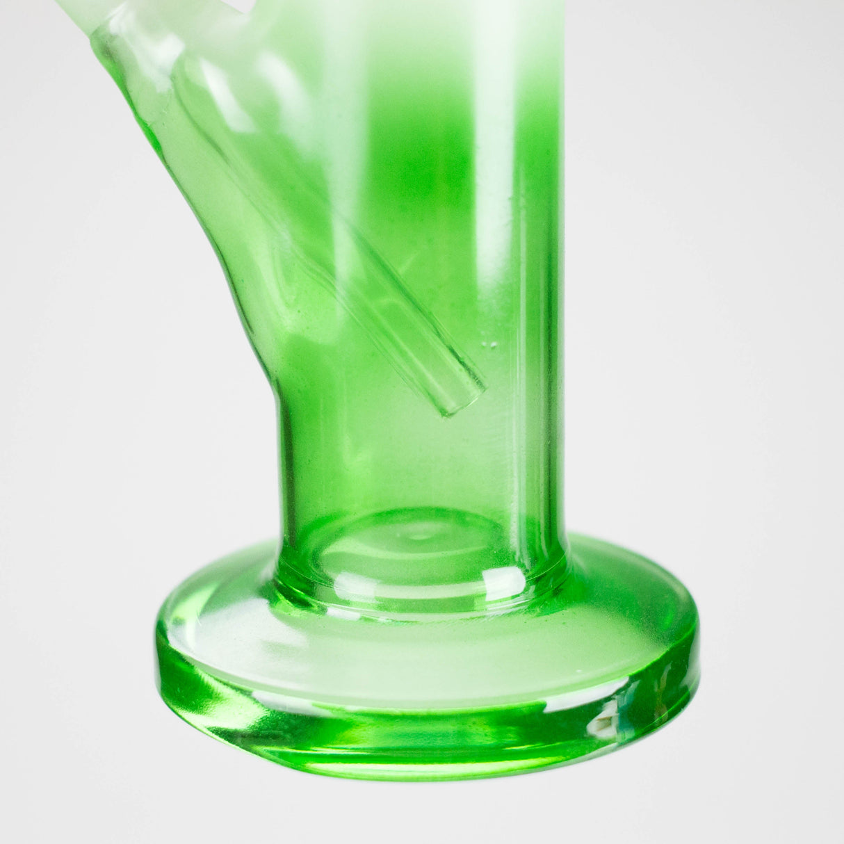 8" Straight Tube Glass Bong – Assorted Colors Glass Bong RMG WHOLESALE