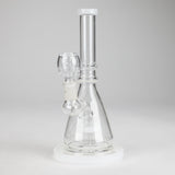 8" Cone Glass Water Bong – Assorted Colors Glass Bong RMG WHOLESALE