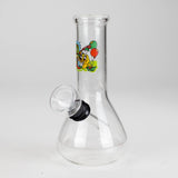 5" Glass Water Bong – Assorted Sticker Design Glass Bong RMG WHOLESALE