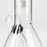 5" Glass Water Bong – Assorted Sticker Design Glass Bong RMG WHOLESALE
