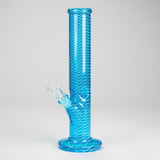 10" Mesh Straight Glass Water Bong – Assorted Colors Glass Bong RMG WHOLESALE