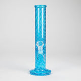 10" Mesh Straight Glass Water Bong – Assorted Colors Glass Bong RMG WHOLESALE