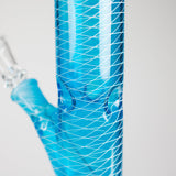 10" Mesh Straight Glass Water Bong – Assorted Colors Glass Bong RMG WHOLESALE