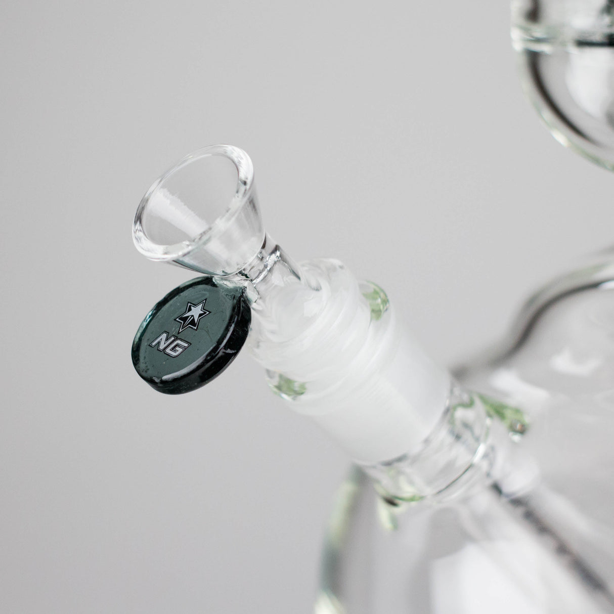 NG | 18" Double Zong 4-Arm Perc Beaker [G2232] Glass Bong High-End Brands Glass