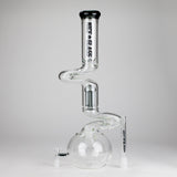 NG | 18" Double Zong 4-Arm Perc Beaker [G2232] Glass Bong High-End Brands Glass