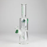 Preemo | 11" Showerhead Perc Mini [P014] Glass Bong preemo GREEN