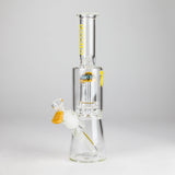 Preemo | 11" Showerhead Perc Mini [P014] Glass Bong preemo YELLOW