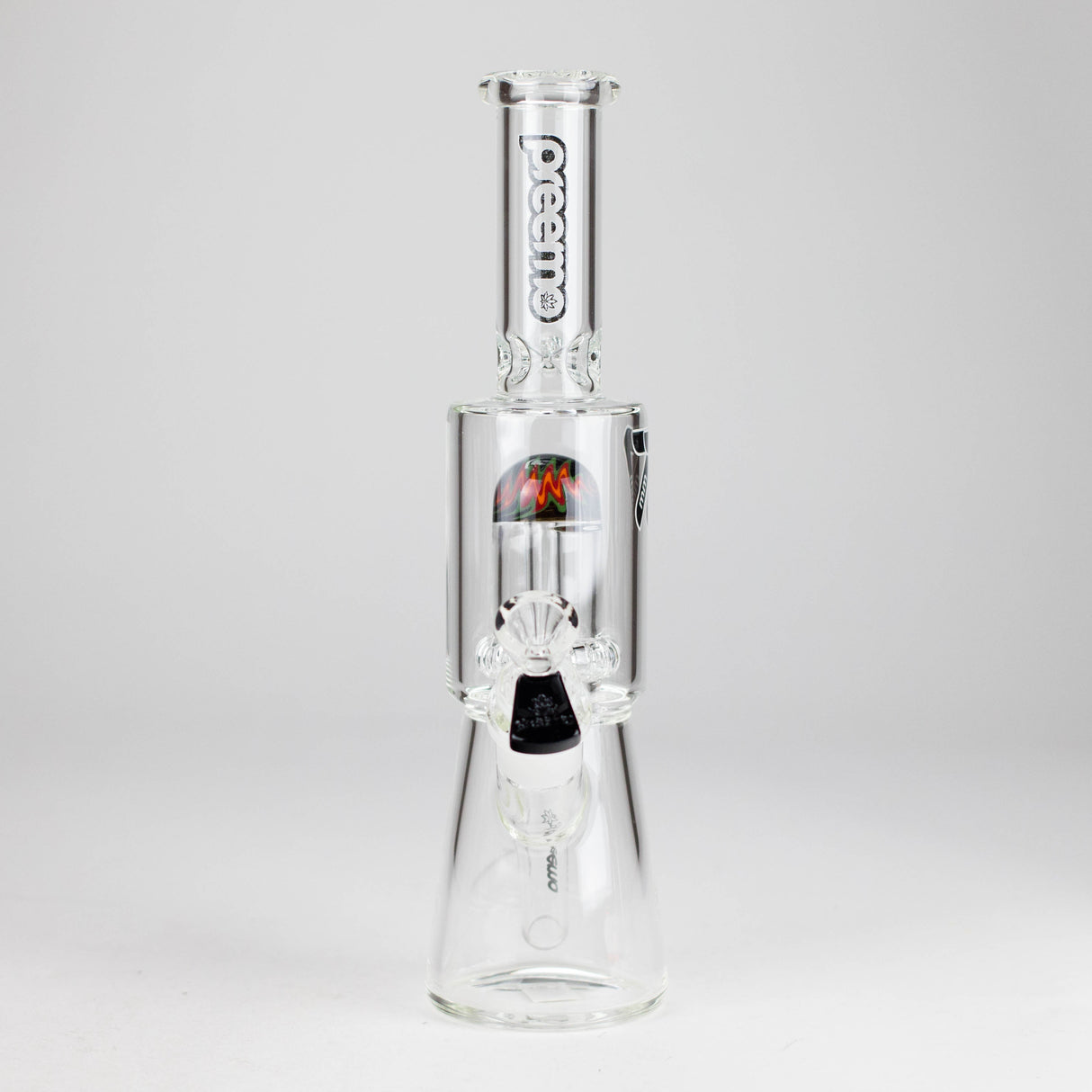 Preemo | 11" Showerhead Perc Mini [P014] Glass Bong preemo