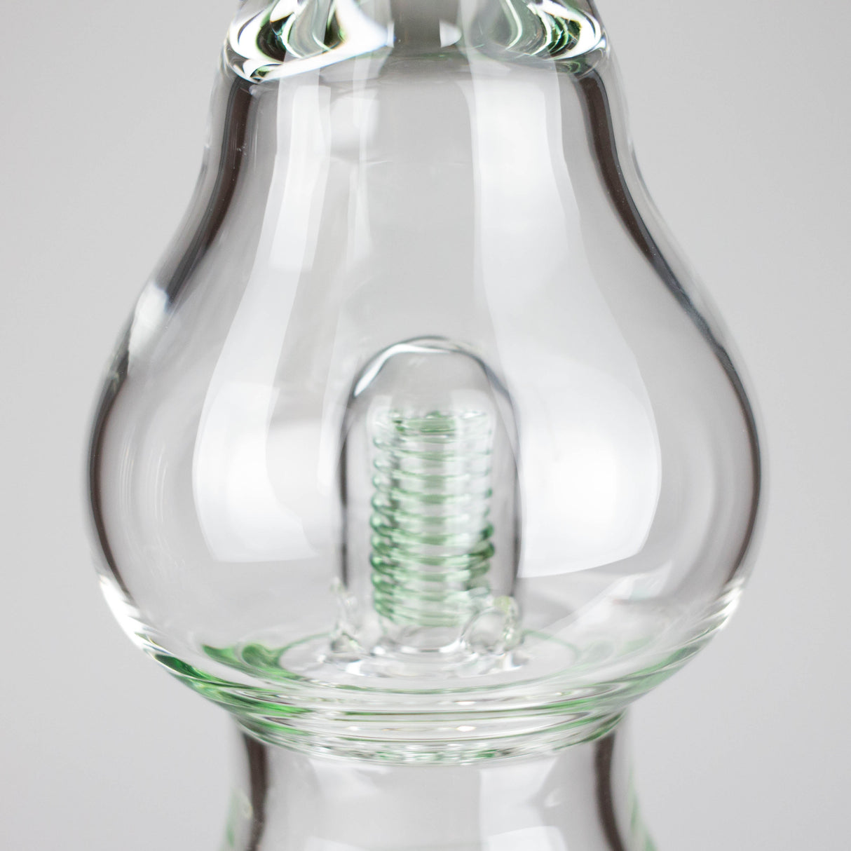NG | 16" Pear Shape Tube with UFO Perc [BO-066] Glass Bong High-End Brands Glass