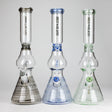 NG | 16" Pear Shape Tube with UFO Perc [BO-066] Glass Bong High-End Brands Glass