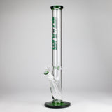 NG | 18" 5mm Straight Tube [GX006-5] Glass Bong High-End Brands Glass GREEN