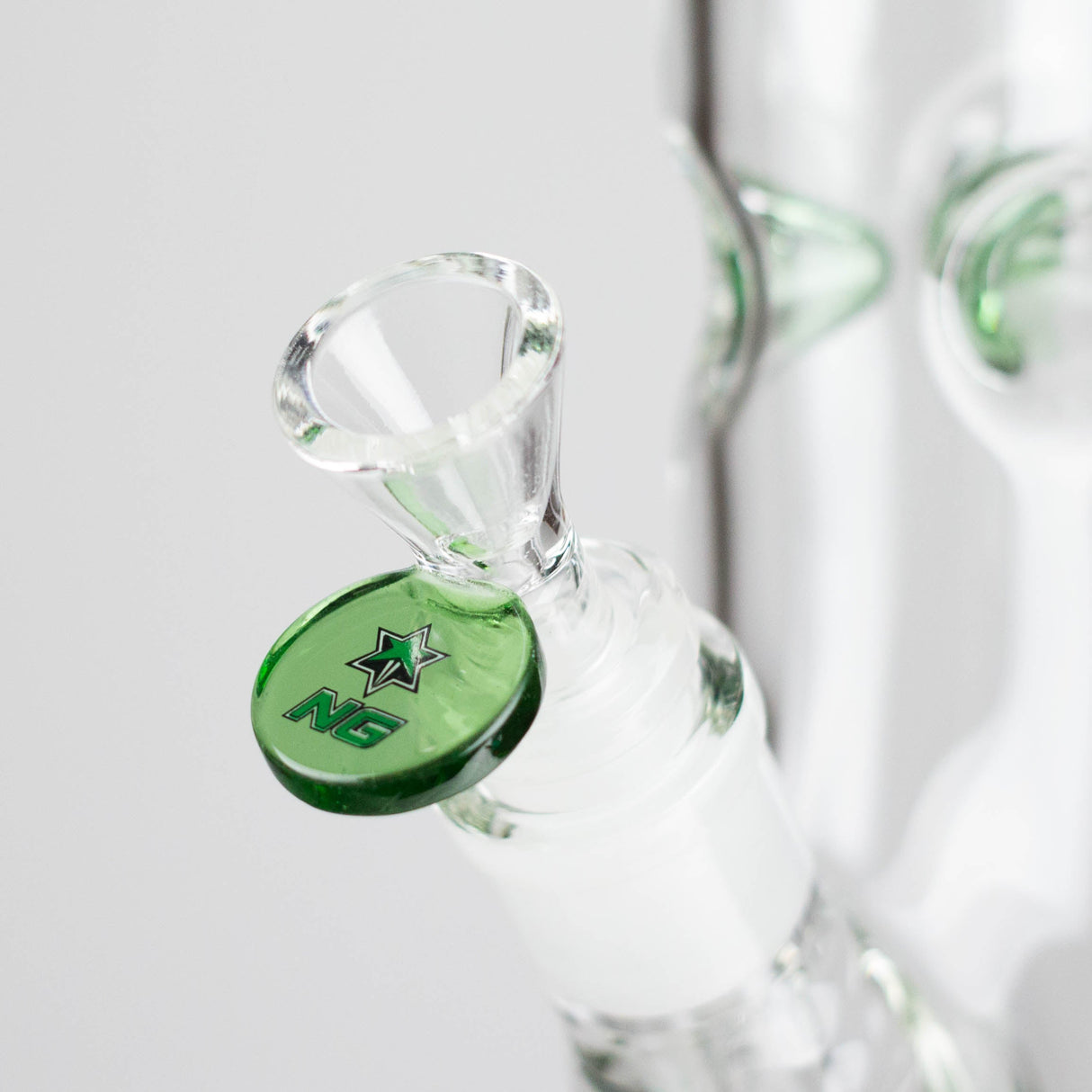 NG | 18" 5mm Straight Tube [GX006-5] Glass Bong High-End Brands Glass