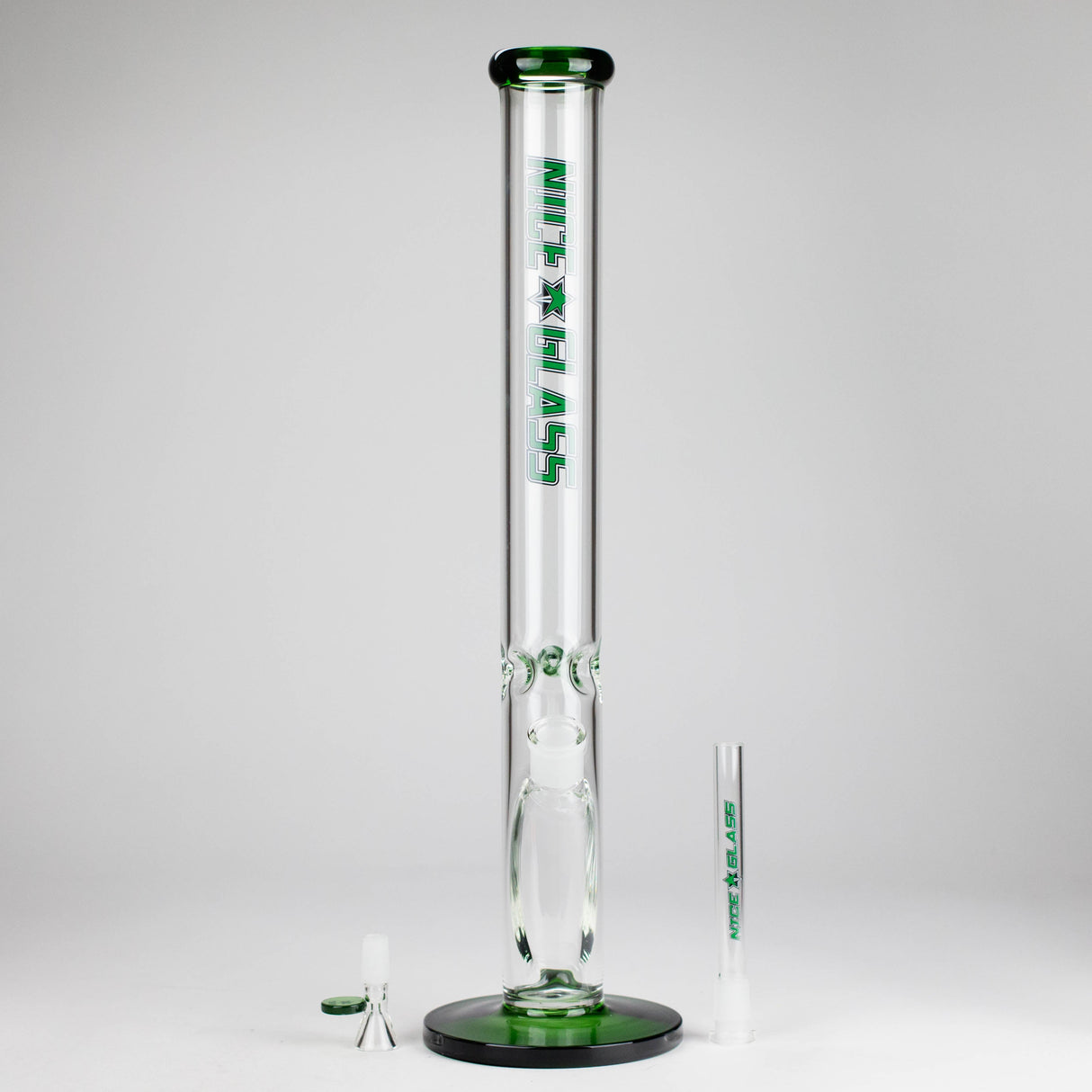 NG | 18" 5mm Straight Tube [GX006-5] Glass Bong High-End Brands Glass