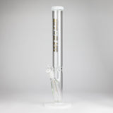NG | 18" 5mm Straight Tube [GX006-5] Glass Bong High-End Brands Glass WHITE