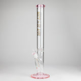NG | 18" 5mm Straight Tube [GX006-5] Glass Bong High-End Brands Glass PINK