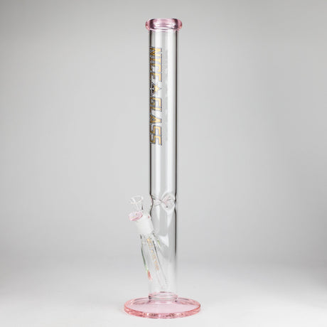 NG | 18" 5mm Straight Tube [GX006-5] Glass Bong High-End Brands Glass PINK