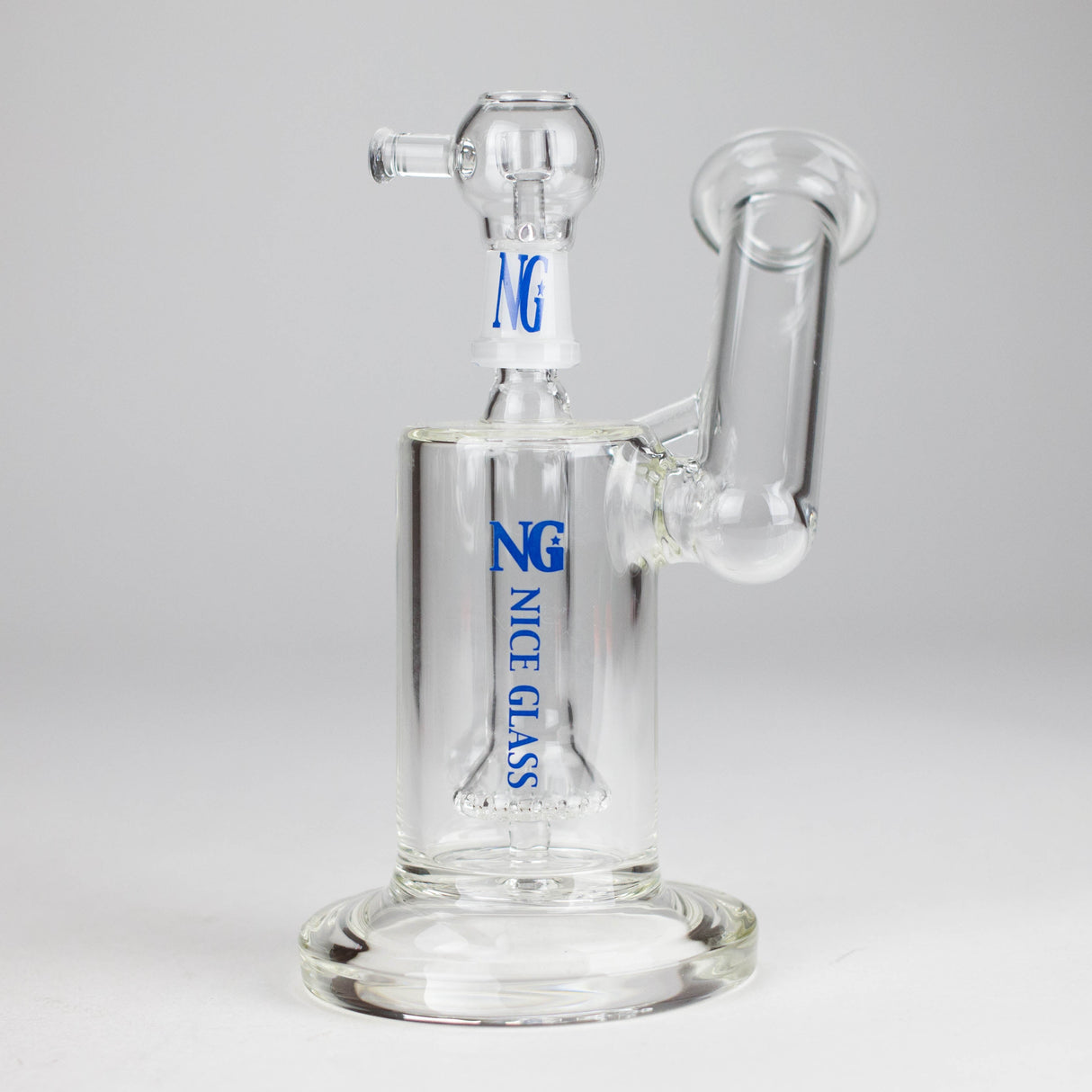 NG | 6" Showerhead Sidecar Oil Rig [YN1057] Glass Rig High-End Brands Glass